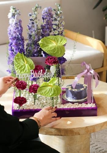 Lavender Dreams Birthday Garden