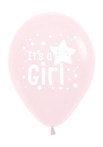 It's a Girl Pink Balloon