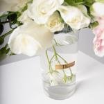 Floral Arrangement in a Clear Vase