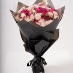 Fuchsia Kissed Pink - Spray Rose Bouquet