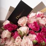 Fuchsia Kissed Pink - Spray Rose Bouquet