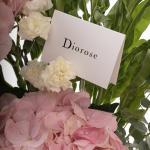 White Textured Ceramic Vase with Pink Hydrangeas & Luxe Florals